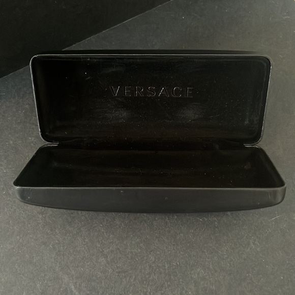 Versace Eyeglass Sunglass Case Black Case Only! - Picture 4 of 10